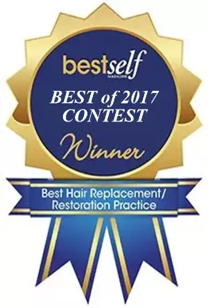 Anderson Center for Hair was named the best hair replacement clinic in Atlanta in 2017