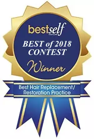 Anderson Center for Hair was named the best hair replacement clinic in Atlanta in 2018