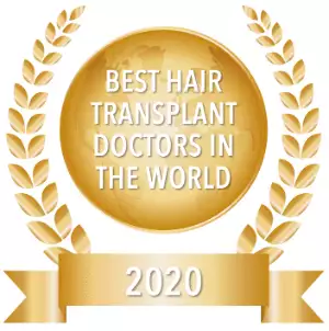 Anderson Center for Hair was named the best hair replacement clinic in the world in 2020