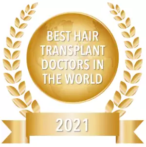 Anderson Center for Hair was named the best hair replacement clinic in the world in 2021